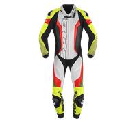 Combinaison en Cuir SPIDI Supersonic Pro Noir/Jaune Fluo48 Noir,Jaune Fluo