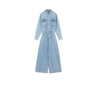 Lee 112386278 Loose Fit Long Sleeve Jumpsuit Bleu S Femme
