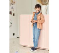 VERTBAUDET Combinaison en jean style worker fille stone 9A