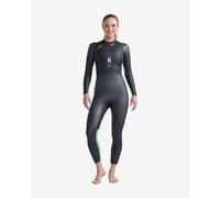 Combinaison en néoprène 2XU Propel Open Water vert fluo noir femme - S