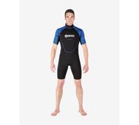 Combinaison en néoprène Mares Manta Shorty manches courtes noir bleu - 3