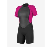 O´neill Wetsuits Reactor Ii 2 Mm Spring Woman Short Sleeve Back Zip Neoprene Suit Multicolore 6 Femme