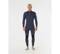 Combinaison en néoprène Rip Curl Dawn Patrol Back Zip 4/3mm bleu marine - S