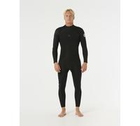 Combinaison en néoprène Rip Curl Dawn Patrol Back Zip 4/3mm noir pur - L