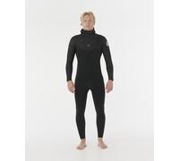 Combinaison en néoprène Rip Curl Dawn Patrol Front Zip 5/4mm noir pur - L