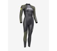 Combinaison en néoprène Zoggs Predator Pro FS noir jaune femme - S