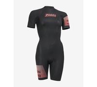 Combinaison en néoprène Zoggs Recon Tour Shorty noir rose femme - L