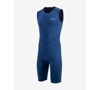 Combinaison en néoprène Zone3 Yulex Kneeskin bleu - L