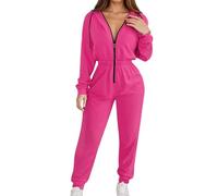 Combinaison en Polaire d'une Seule Pièce Combinaison Une Pièce Chaude Et Confortable pour L'automne Et l'hiver Pyjama Décontracté Style Kawaii Harajuku Vêtements D'intérieur Unis