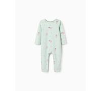 Combinaison En Velours À Motif Super-héros Vert Clair 0/1M(50/54)