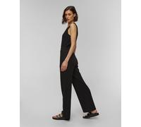 Combinaison En Viscose Noire Pour Femmes Varley Alina Wide Leg Jumpsuit Var02593-blck
