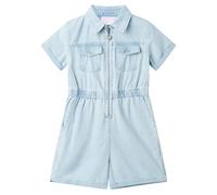 Combinaison Enfants avec Manches Courtes Vêtement Tout-petits Bleu Doux 128 vida