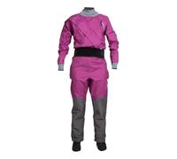 Combinaison éTanche Combinaison étanche de kayak for femmes avec joint en latex, combinaison étanche de pagaie, coups de pagaie, imperméable, respirante et imperméable(PURPLE,L)