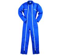 COVERGUARD 1067 - Combinaison de Travail - Taille L - 2 Fermetures à Glissière - Polyester et Coton - Bleue
