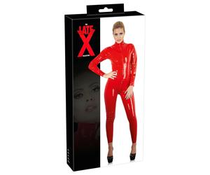 Combinaison femme à manches longues Late X (rouge)