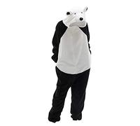 Combinaison Femme Animal douillet - Onesie Femme Combinaison douillette Panda/Ours Modèle Combinaison Polaire Chaud Une Pièce Automne Hiver Combinaison de Ski Festive Doudou avec Capuche Pyjama,