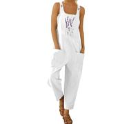 Combinaison Femme Chic pour SoiréE - Combinaison Femme Décontractée à Bretelles Boutonnée pour Un Style Ample et Élégant