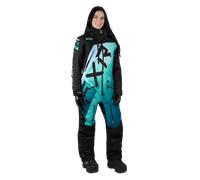 §Combinaison Femme FXR CX Lite Noir-Menthe Fade§