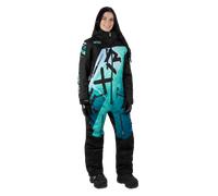 FXR CX F.A.S.T. Insulated 2023 Costume de motoneige une pièce pour dames, vert, taille 12 pour femmes