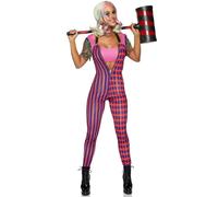 Combinaison femme Leg Avenue Harlequin Vixen Multicolore S