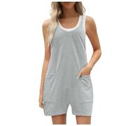 Combinaison Femme Resille Yoga Combishort Manches Cycliste Culotte Molleton Une Invitee Achétér Asymetrique Paddle Derriere Casual Carreaux Elasthane Argenté S Léger Ceinturé