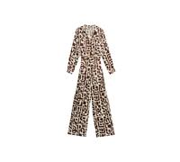 Combinaison femme Salsa Jeans satinÃ©e Ã motif Beige L