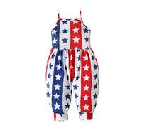 Combinaison Fille Chic Combinaison Une pièce pour bébé Fille,idéale pour la fête Nationale américaine du 4 Juillet.
