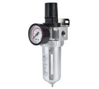 Combinaison filtre-régulateur d’air comprimé, kit comprenant un filtre à air et un régulateur de pression avec manomètre, séparateur d’eau pour systèmes pneumatiques, corps en (200 francs suisses)