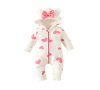 Combinaison Flanelle Combinaisons Tricoté Polaire Barboteuses Capuche Chic Mignon Jumpsuit Pour Garçons Filles Grenouillères Automne Hiver Vêtements Nouveaus Nés Ensemble de Pyjama