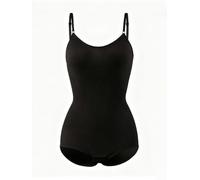 Combinaison Gainante Amincissante Taille Haute | fil, confort optimal, couvre la poitrine, Ã©lastique , idÃ©al quotidien(Black XXXL)