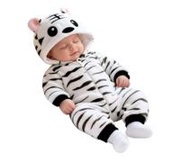 Combinaison Garçon Capuche Grenouillère Hiver Tenue Halloween Carnaval | Combinaison Garçon à Capuche Grenouillère Automne Hiver Tenue Halloween Pâques Carnaval Manches Longues Pieds Intégraux