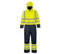 Combinaison haute visibilité matelassée Imperméable Portwest contrast