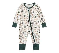 Combinaison Hiver Bebe Fille 9 Mois - et Combinaison pour garçons pour Nourrissons Body bébé Confortable et élégant Usage Quotidien Ramper et Dormir Parfait pour 0 à 24 Mois (Grey 0-3 Months)