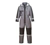Combinaison hiver étanche matelassée Portwest Gris M
