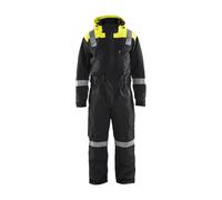 Combinaison hiver manches longues à capuche détails fluo Blåkläder 6787 Noir/Jaune fluo Blaklader - 678719779933C 56