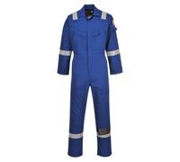 Portwest Combinaison FR50 Homme Réfléchissante Antistatique Ignifuge 350g Bleu Royal XL