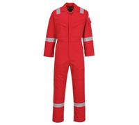Combinaison Ignifugée antistatique Portwest Bizflame 350g Rouge L