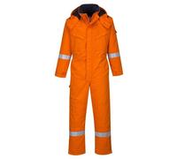 Portwest Combinaison Hiver FR Antistatique, Couleur: Orange, Taille: M, FR53ORRM