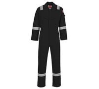 Combinaison Ignifugée super légère Portwest antistatique Noir S
