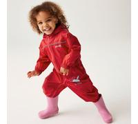 Combinaison imperméable enfant regatta puddle iv rouge