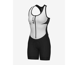 Combinaison intégrale Alé PRAGMA Color Block courte blanc noir femme - S