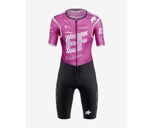 Combinaison intégrale Education First Pro Cycling Team 2026 rose noir - S