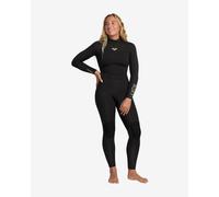 Combinaison intégrale en néoprène Roxy Prologue+ Back Zip 4/3 mm noir pur femme - L