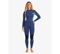 Combinaison intégrale femme Billabong Synergy 3/2 Back-Zip Bleu S