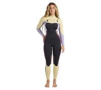 Combinaison intégrale femme Billabong Synergy Natural 3/2 Less-Zip Gris XS