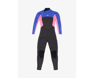 Combinaison intégrale fille Roxy Prologue+ 4/3 Back-Zip Noir 12G