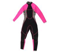 Combinaison Integrale Pour Femme, Une Piece, Pour Le Surf, La Plongee, Le Rashguard, Manches Longues, Fermeture Eclair, Sechage Rapide, 3 Mm, Taille Xl