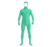 Combinaison Intégrale pour Femmes et Hommes, Combinaison Unisexe Greenscreen, Déguisement Seconde Peau Halloween Carnaval Cosplay, visage découvert Costume