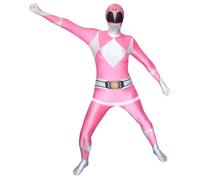 Combinaison intégrale Power Rangers Rose - MORPHSUITS - Extérieur - Lycra respirant étirable