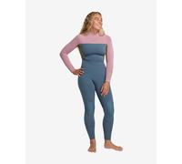 Combinaison intégrale Roxy Prologue+ Back Zip 4/3 mm bleu rose femme - M
